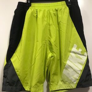 Nike lime green swim board shorts XL